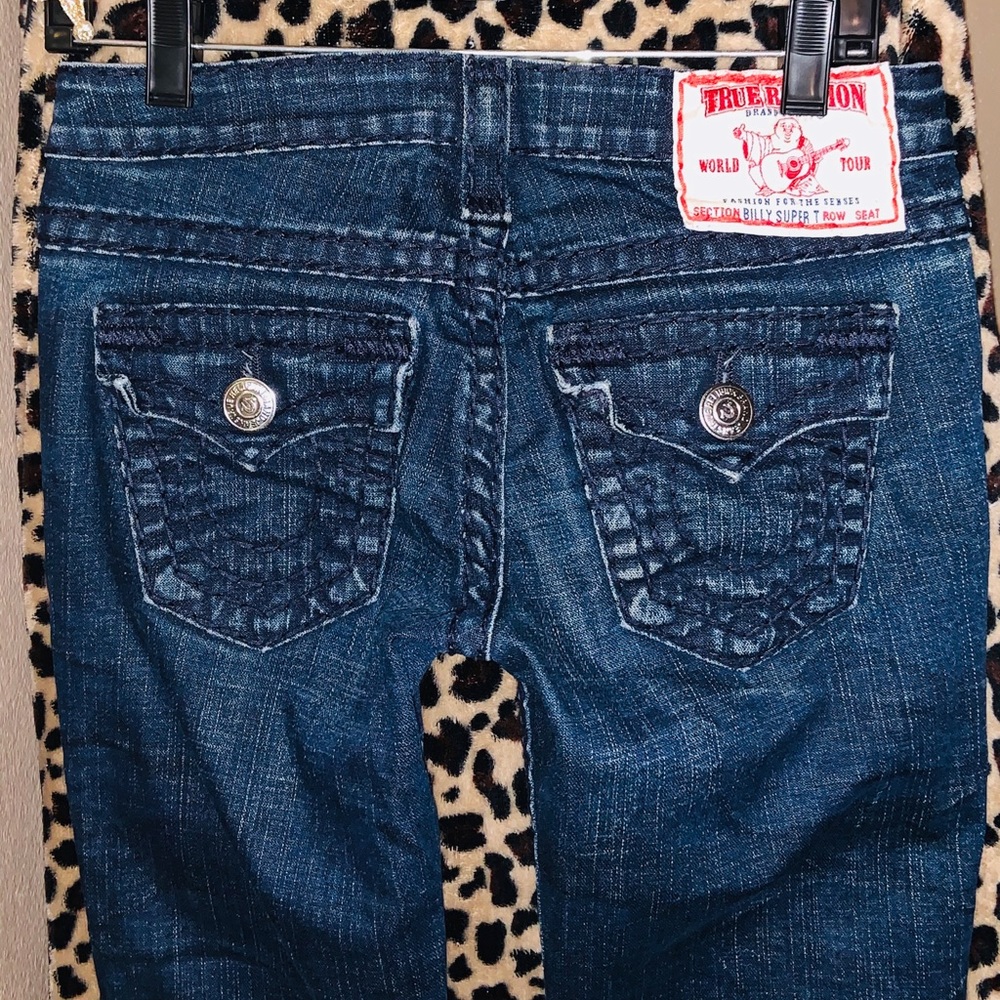 True Religion BILLY SUPER T jeans size 26 - Picture 5 of 6